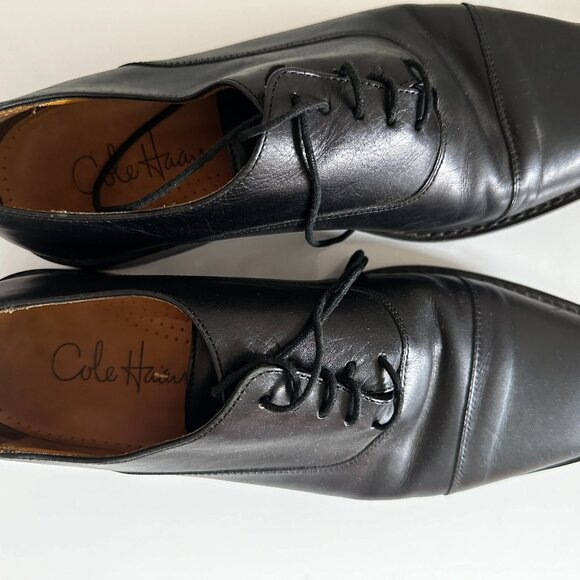 Chaussures De Ville Cole Haan Neuves (sans Boîte) - Taille US 9 - Cuir Suédé Noir - Modèle Loafer